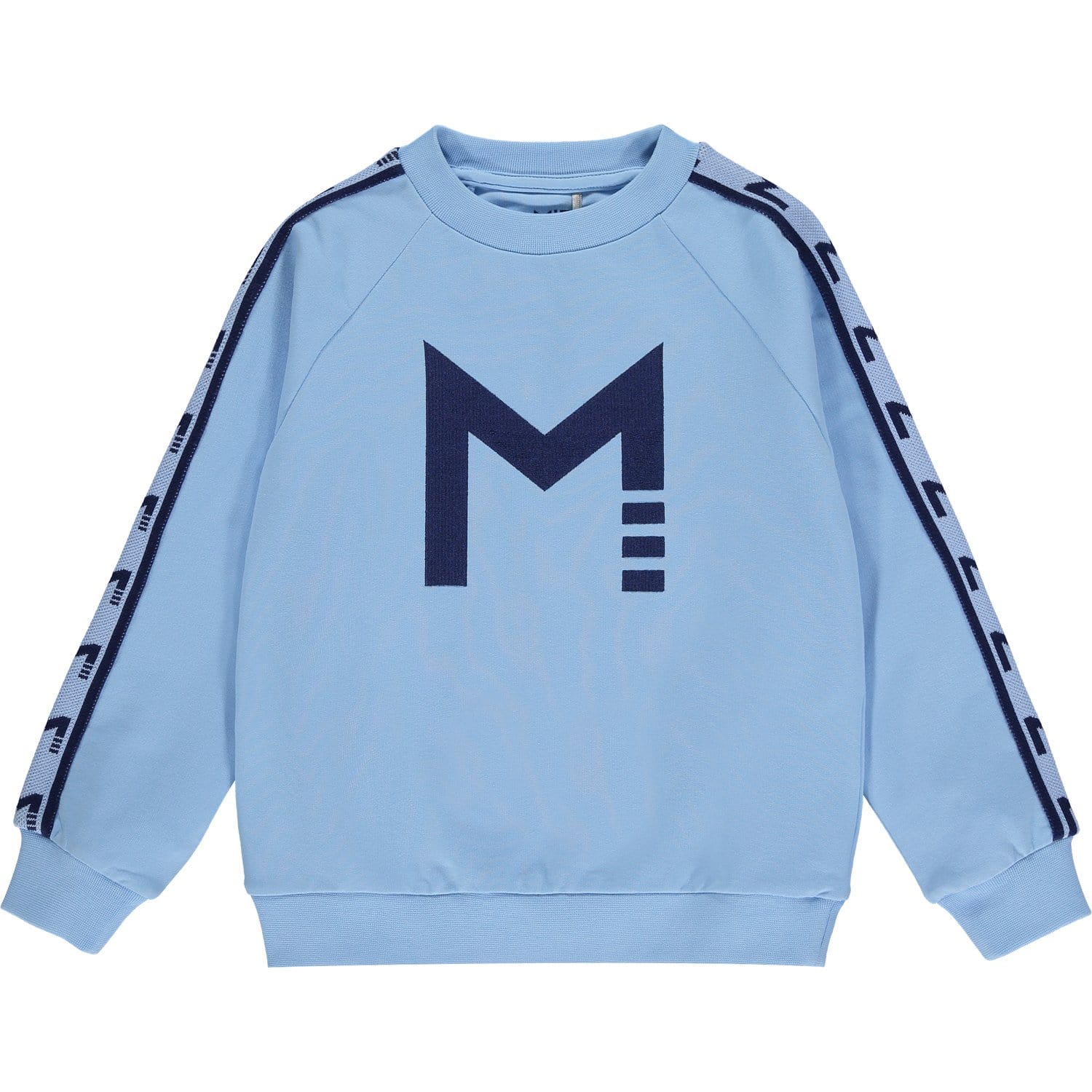 MITCH - Massachusetts Tape Sweatshirt Short Set - Light Blue