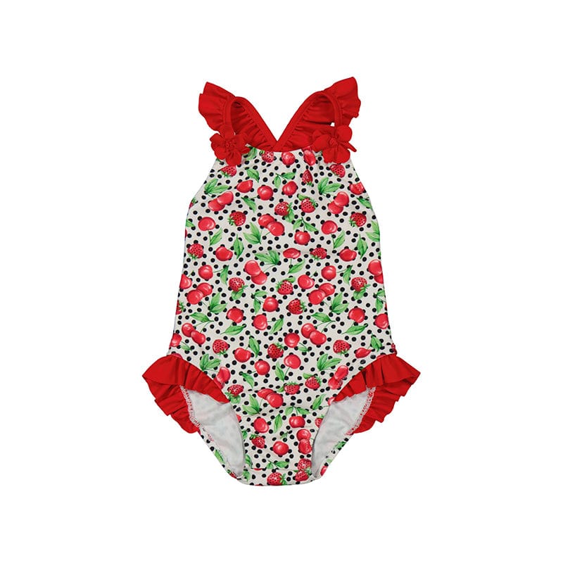 MAYORAL - Strawberry Swimsuit - Red