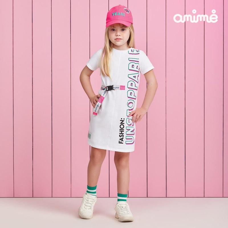 AMIME - Fashion Dress - White