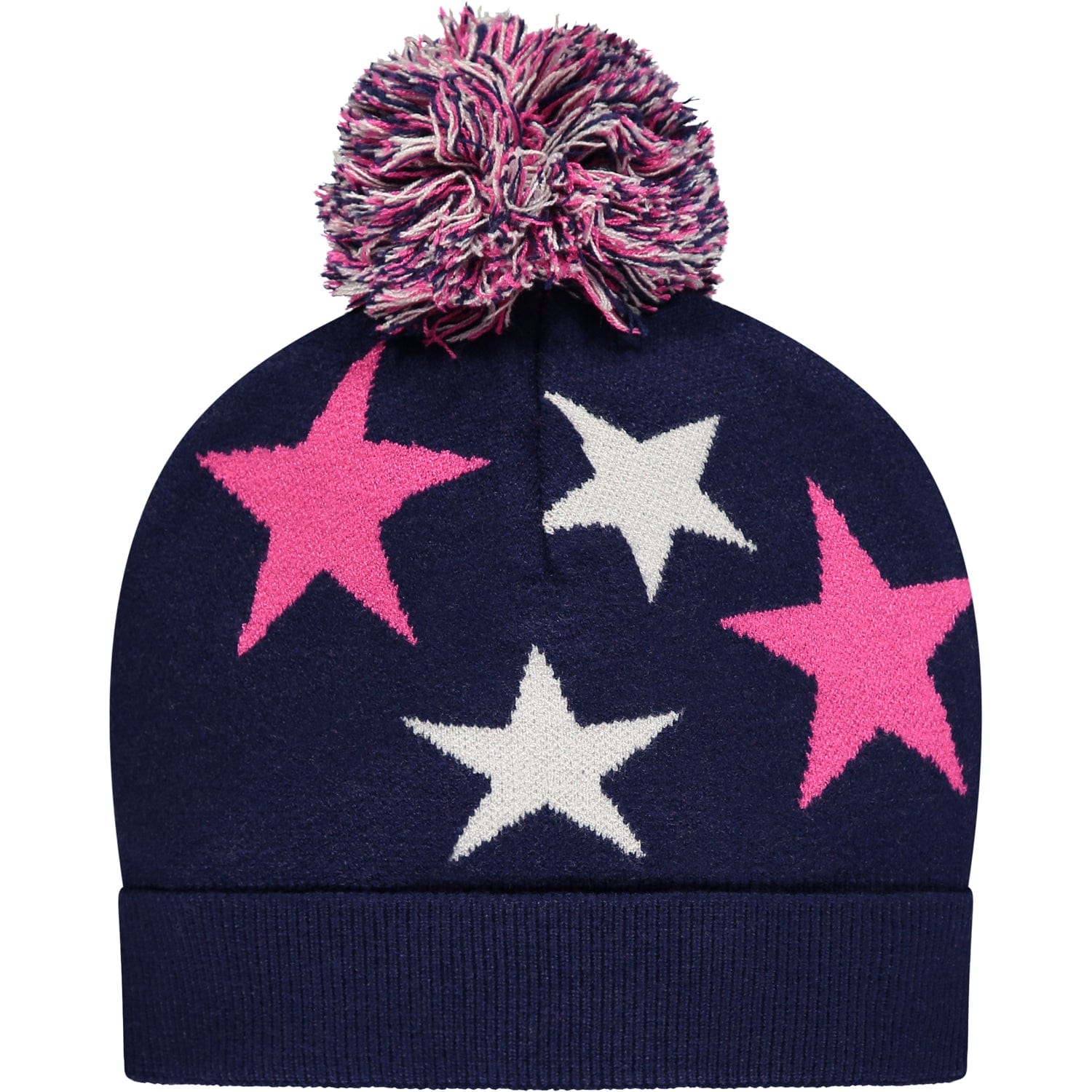A DEE - Sabrina Knitted Star Hat - Blue Navy