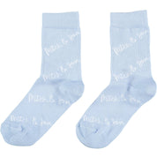 MITCH & SON - Two Pack Signature Sock - Pale Blue